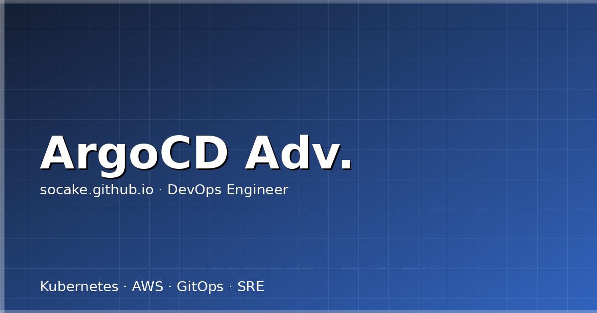 Featured image for ArgoCD 高级模式：ApplicationSet、Sync Waves 与 GitOps 企业级实践