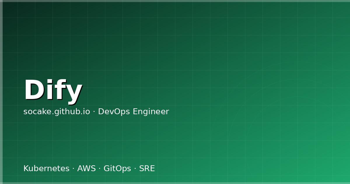 Featured image for Dify 私有化部署与 RAG 应用构建实战