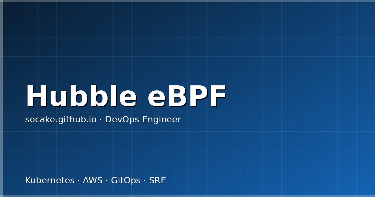 Featured image for Cilium Hubble 实战：用 eBPF 看透 Kubernetes 网络