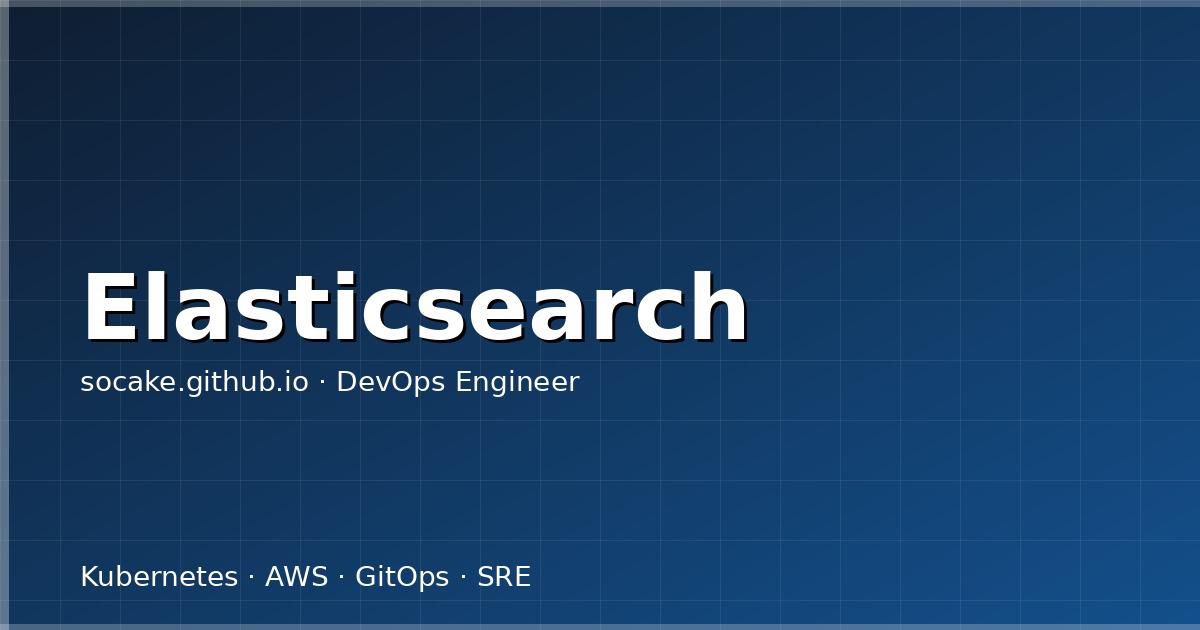 Featured image for Elasticsearch 集群部署实战：ECK 在 K8s 上的生产级配置