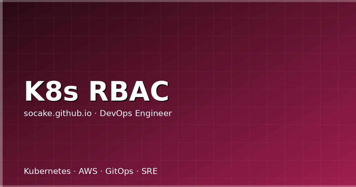 Featured image for Kubernetes RBAC 安全加固实战：最小权限到 NetworkPolicy