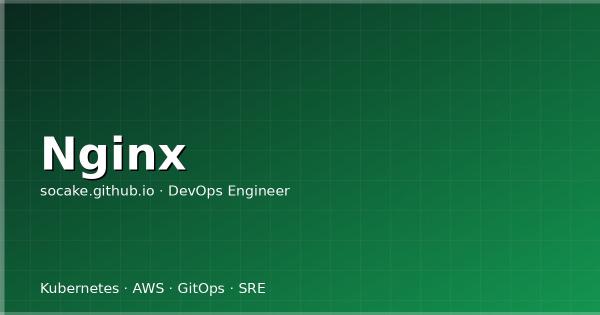 Nginx 运维完全指南：反向代理、负载均衡、HTTPS 与限流