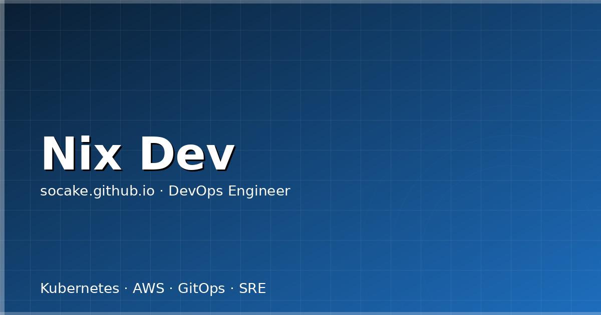 Featured image for Nix + devcontainer：彻底终结 works on my machine