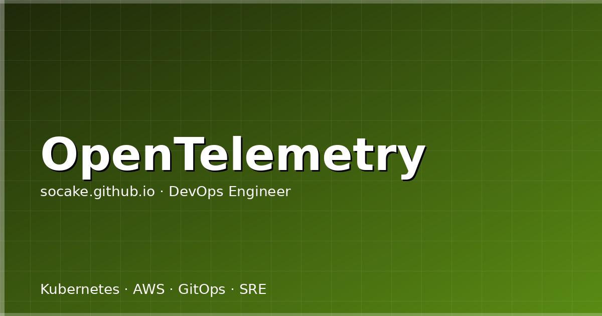Featured image for OpenTelemetry 落地实践：统一采集 Traces、Metrics、Logs