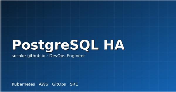 PostgreSQL 高可用实战：Patroni + HAProxy + etcd 完整部署指南