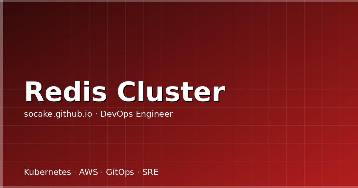 Featured image for Redis Cluster 扩缩容与数据迁移实战：从 SETSLOT 到 Atomic Slot Migration