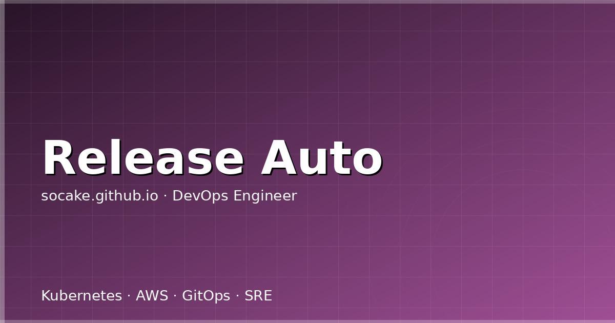 Featured image for 自动化发版实战：semantic-release、release-please、changesets 对比选型