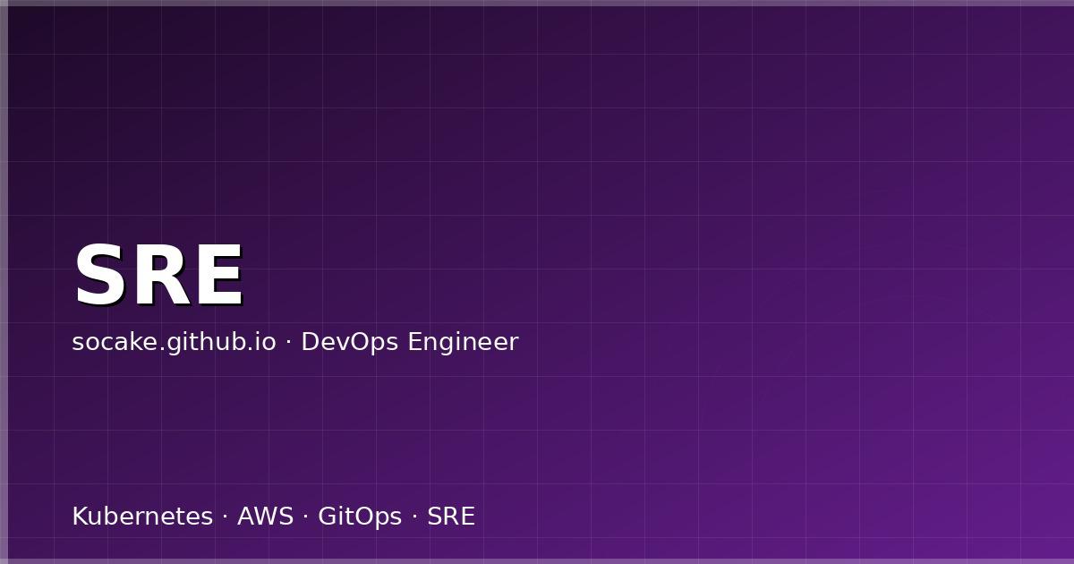 Featured image for SRE 实践心得：从运维到 SRE 的思维转变
